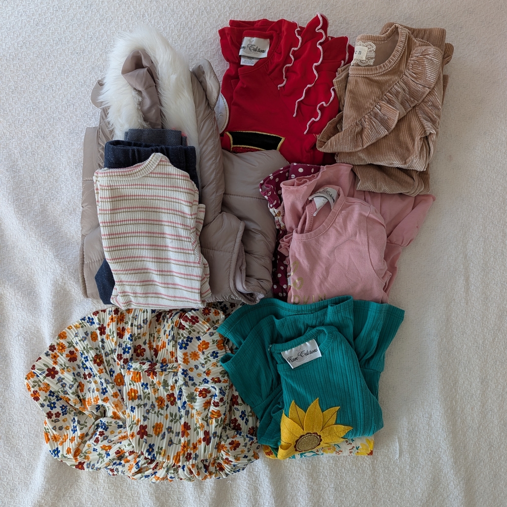 Colorful 18 Month Girls Clothing Bundle